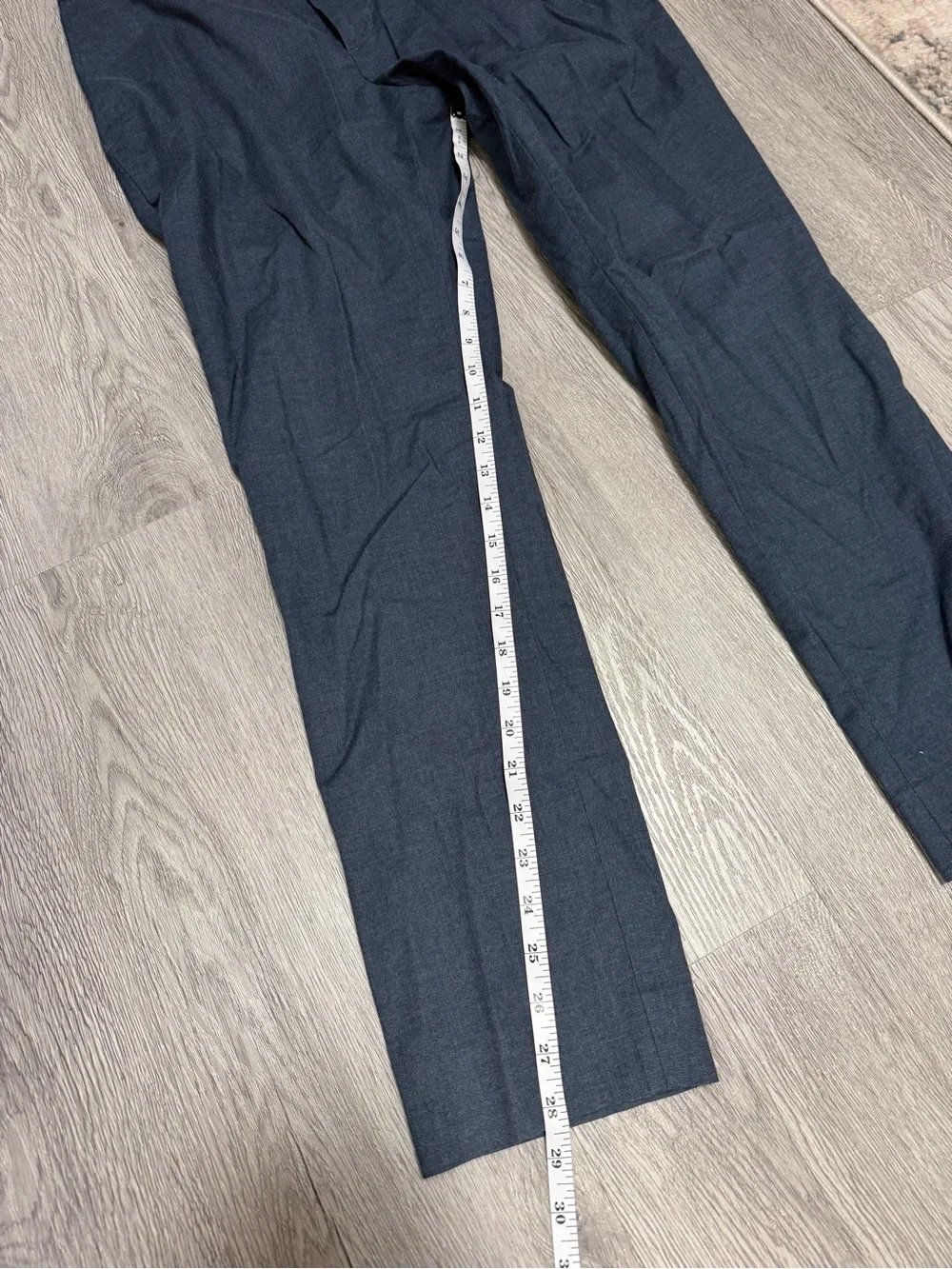 Banana Republic 31 x 30 Blue Core Temp Non-Iron Slim Fit Mens Dress Pants
